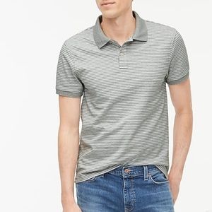 NWT J.Crew Pique Flex Polo